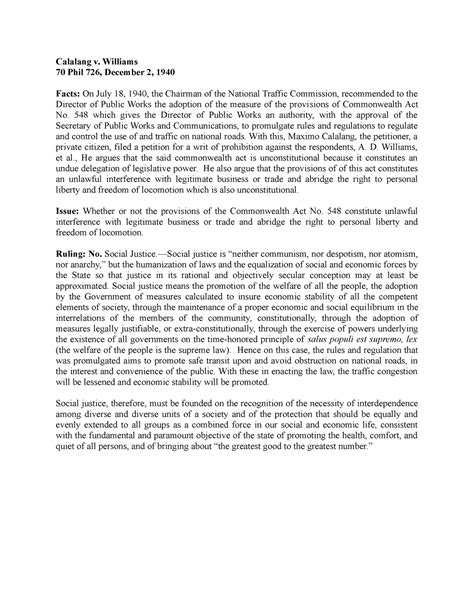 calalang v williams lawphil|calalang vs. williams .